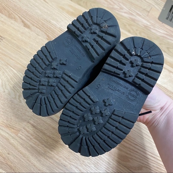 Smartfit Black Waterproof Boots Sz 5 Kids Boys - Picture 7 of 8